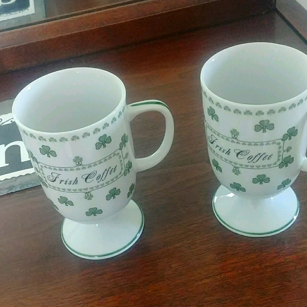 St Patricks Irish Coffee cups